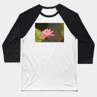 Pink water lily Baseball T-Shirt